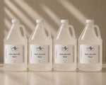Four bottles of Vash Aloe Vera Gel Base on a neutral background